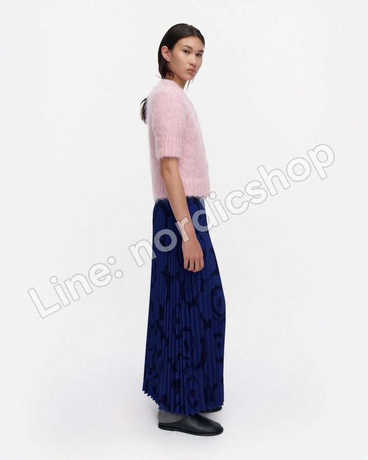 Marimekko Jatko Unikko 裙子・藍色、深藍（3）