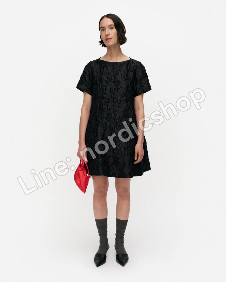 Marimekko Mystia Lossi 洋裝・黑色