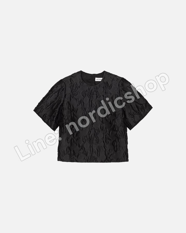 Marimekko Pakkanen Lossi 上衣・黑色（3）