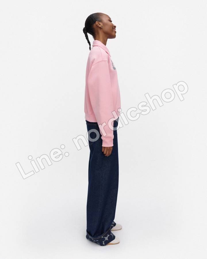 Marimekko Toiminta Unikko Placement Kioski 大學T・粉紅、灰色（4）