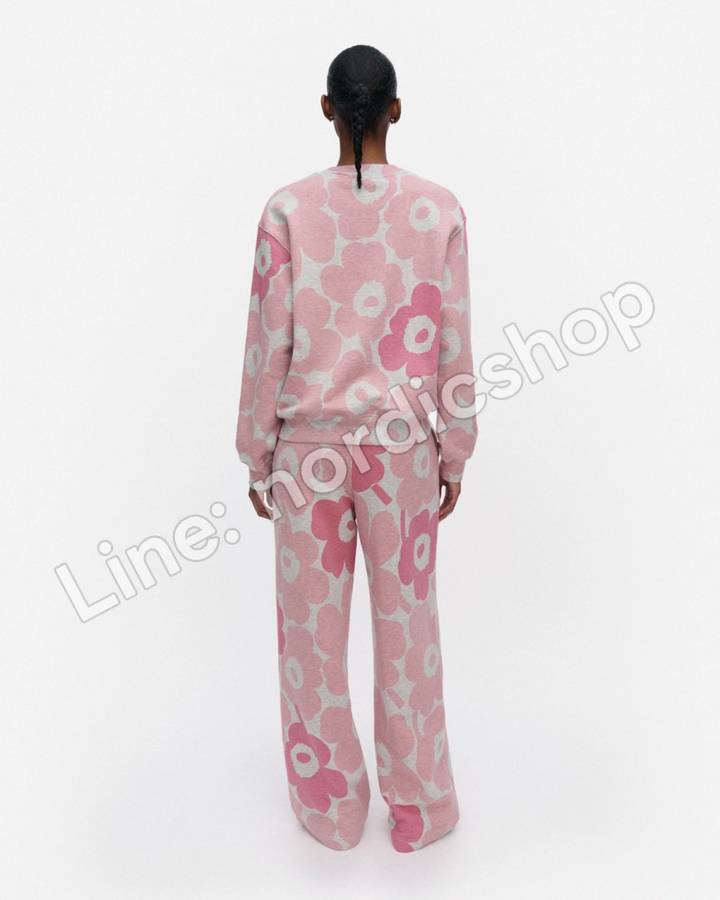Marimekko Leiot Pieni Unikko Kioski 大學T・麻灰、粉紅（3）