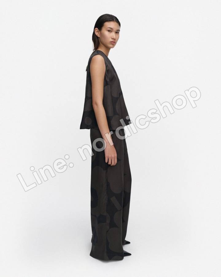 Marimekko Sommitelma Unikko 背心・深灰、黑色（2）