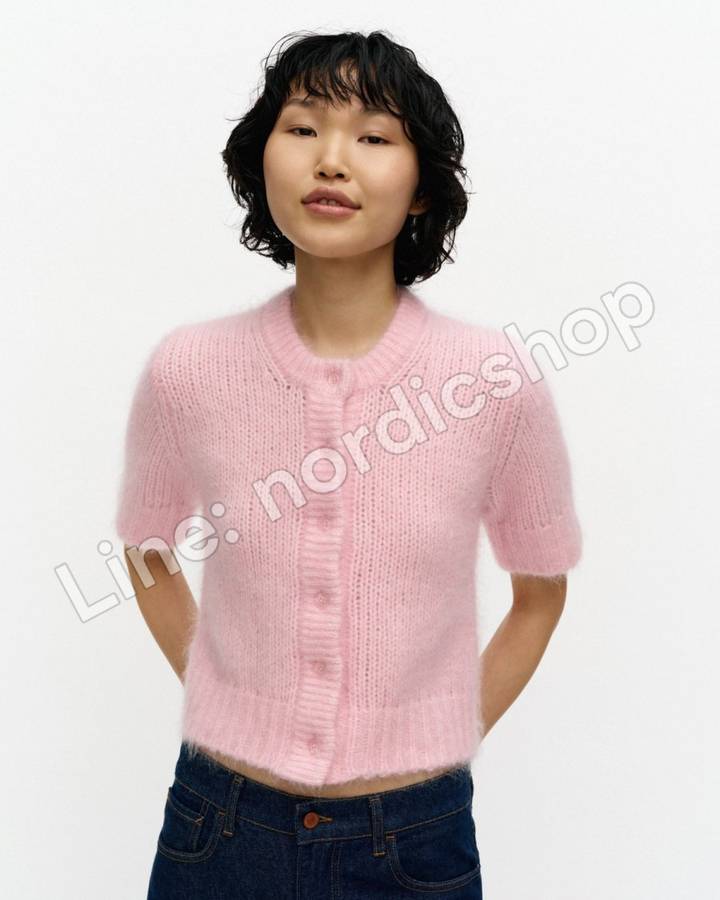 Marimekko Sanasto 針織外套・粉紅（2）