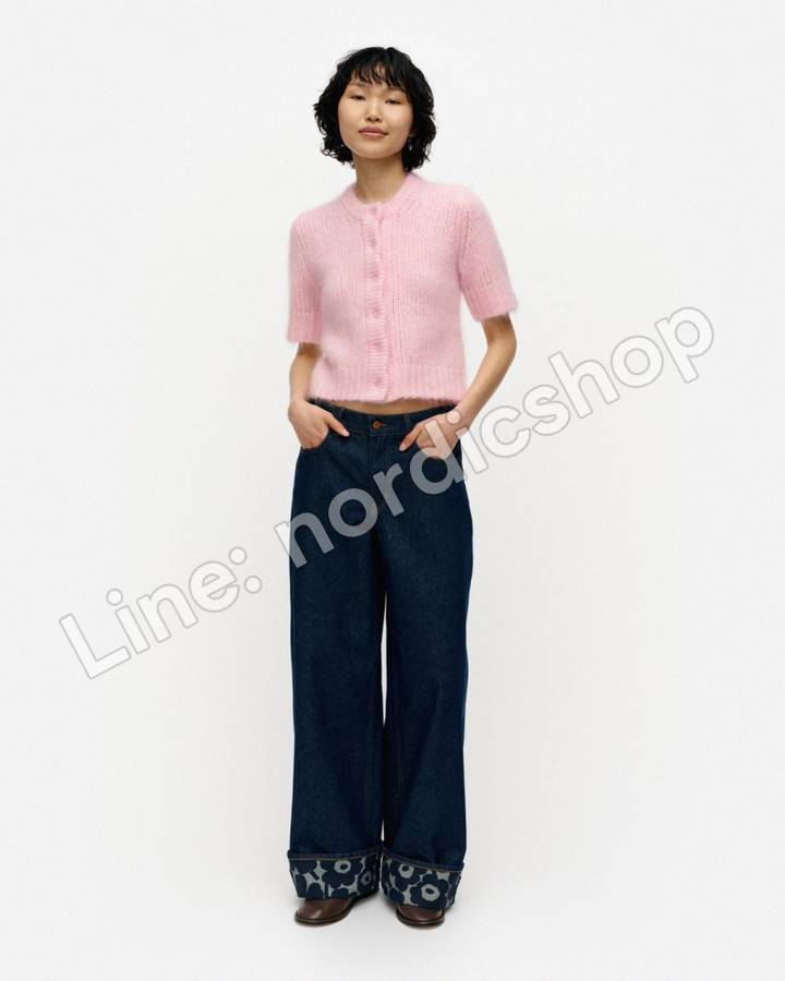 Marimekko Sanasto 針織外套・粉紅