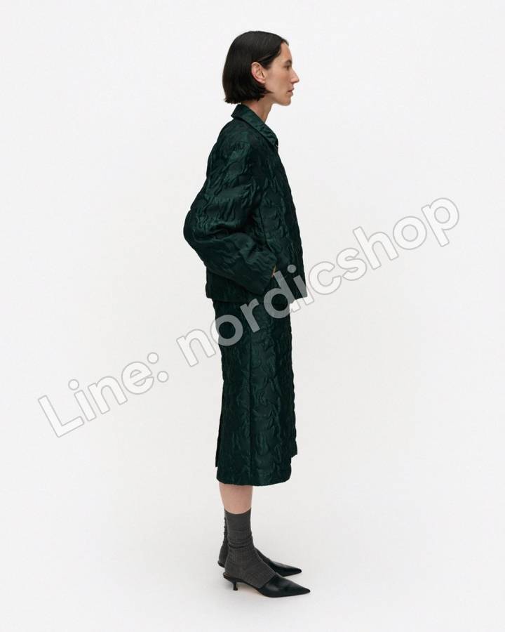 Marimekko Kiintymys Lossi 西裝外套・深綠（2）