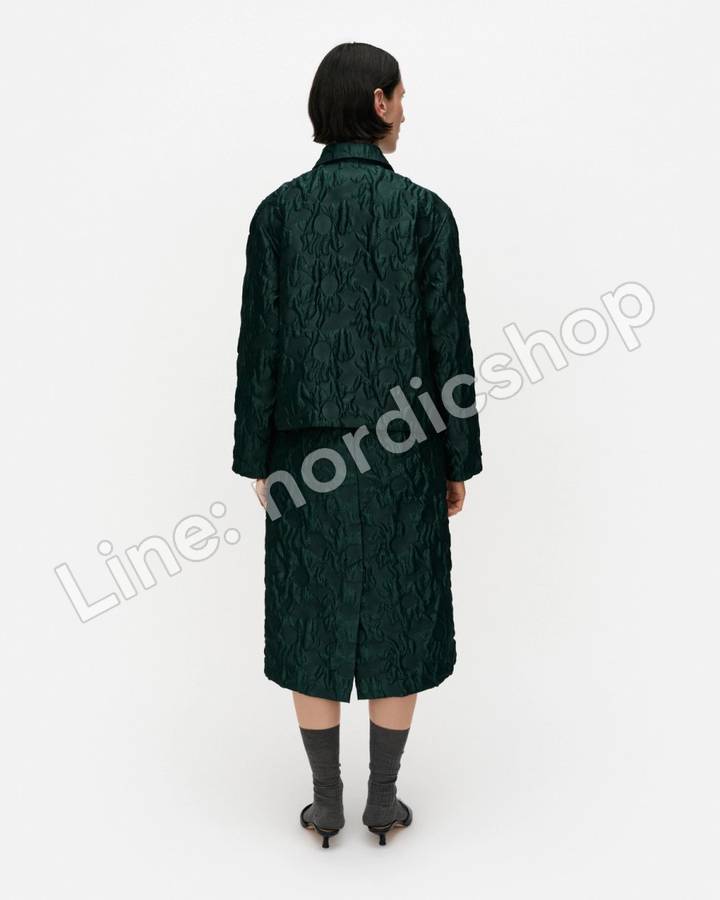 Marimekko Kiintymys Lossi 西裝外套・深綠（3）