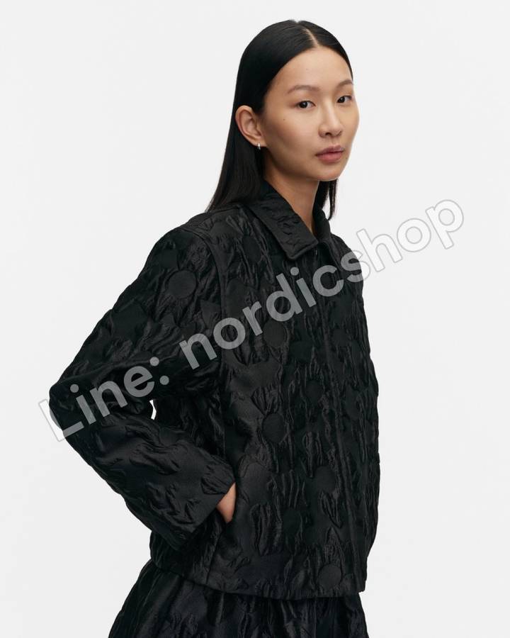Marimekko Kiintymys Lossi 西裝外套・黑色（4）