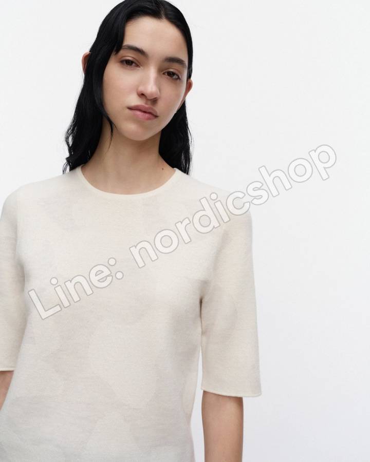Marimekko RWS Kehys Lossi 針織上衣・白色、米白（2）