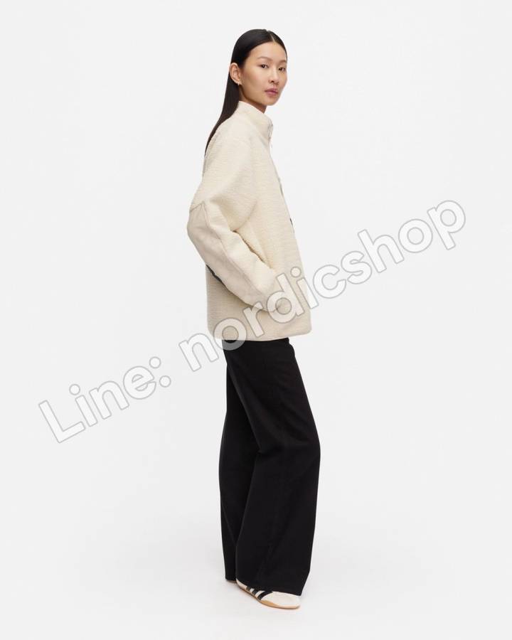 Marimekko Vaellus Mini Unikko Kioski 外套・米白、白色、黑色（2）