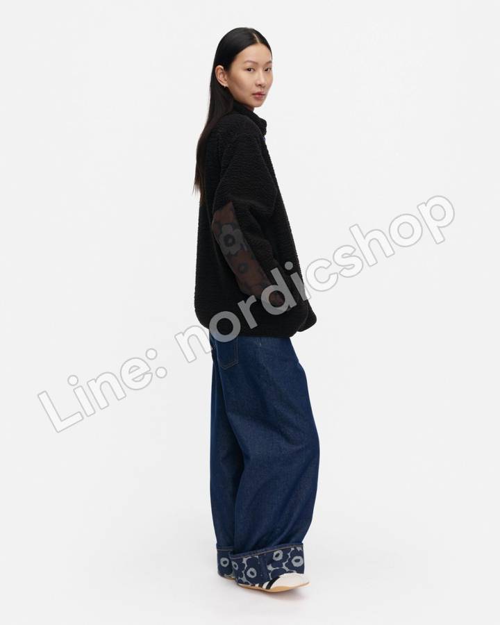 Marimekko Vaellus Mini Unikko Kioski 外套・黑色、深棕、灰色（2）