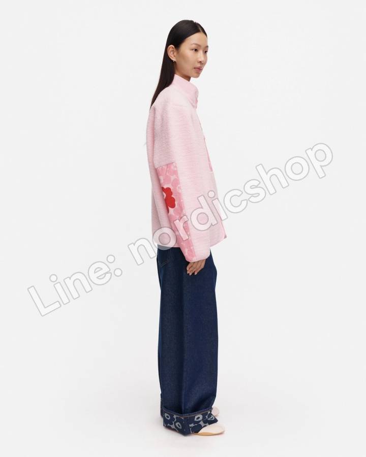Marimekko Vaellus Mini Unikko Kioski 外套・粉紅、紅色（2）