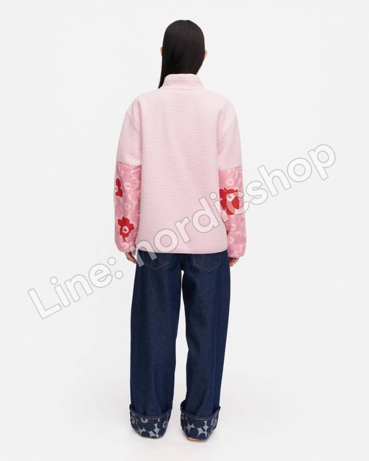 Marimekko Vaellus Mini Unikko Kioski 外套・粉紅、紅色（3）
