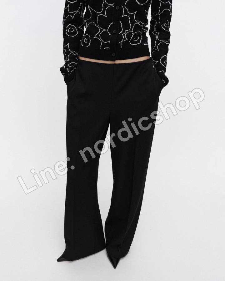 Marimekko Dyyni 長褲・黑色（4）