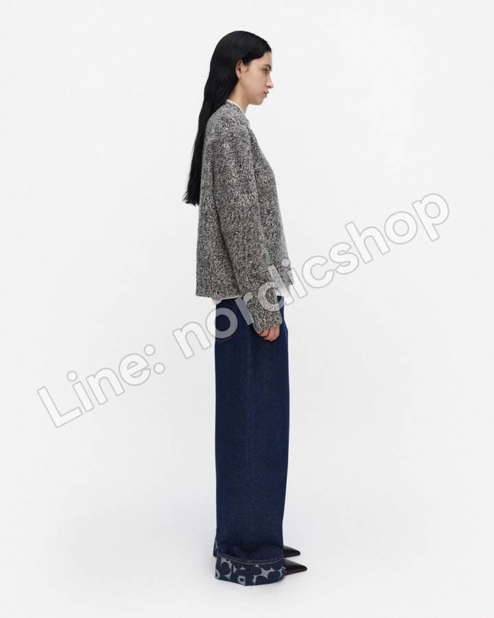 Marimekko Vainu Unikko 針織上衣・米白、黑色（2）