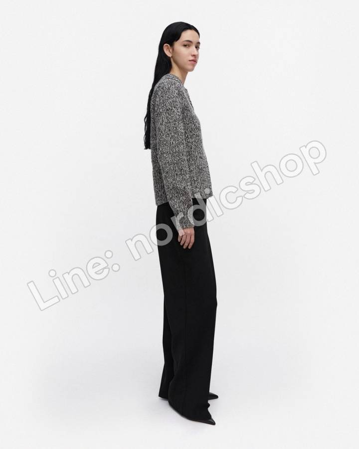 Marimekko Hässäkkä 針織外套・米白、黑色（2）