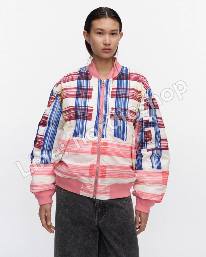 Marimekko Mänty Hinkerude 外套・米白、紅色、藍色、亮粉紅（2）