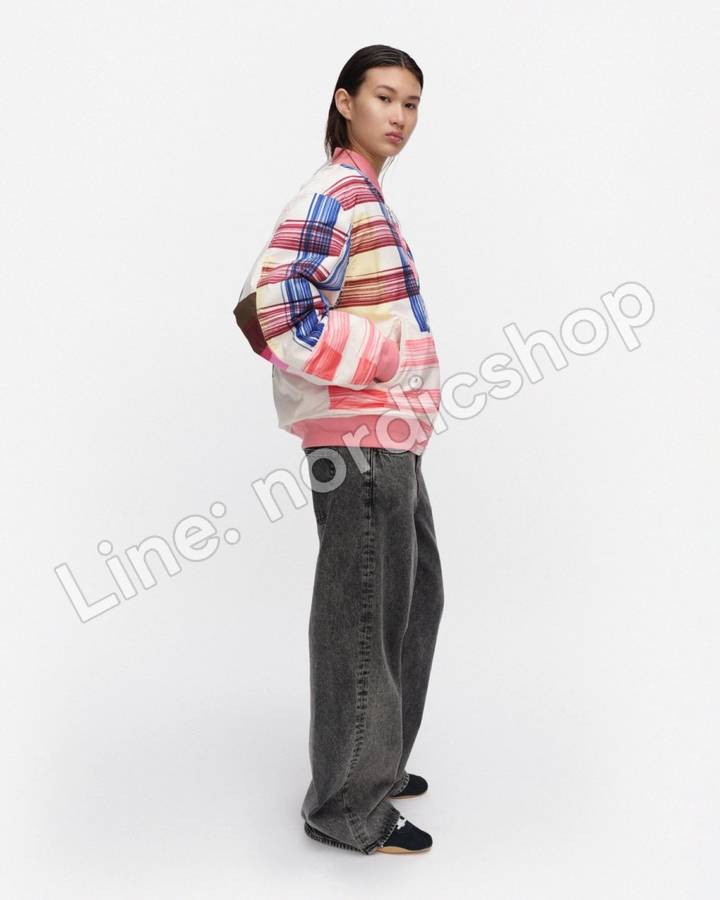 Marimekko Mänty Hinkerude 外套・米白、紅色、藍色、亮粉紅（3）