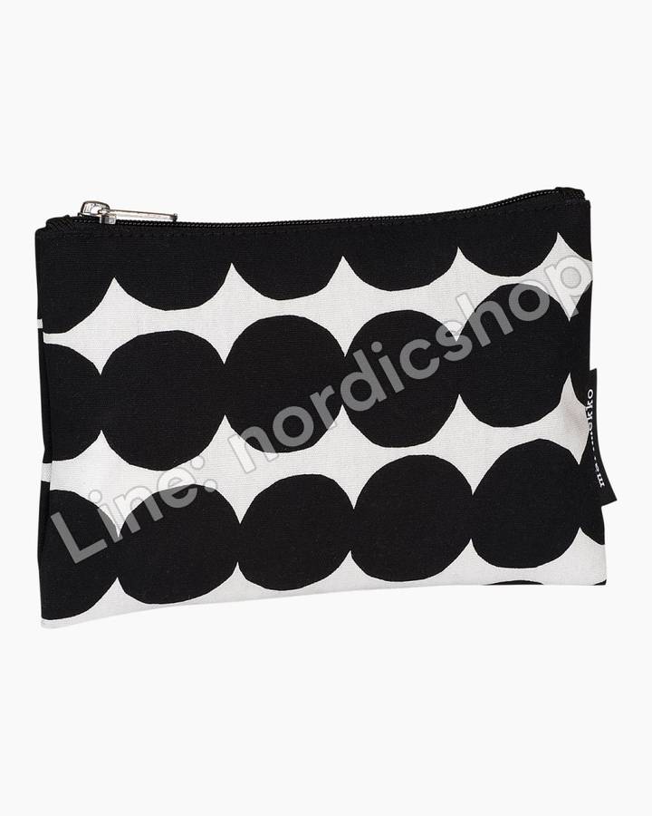 Marimekko Kaika Räsymatto 小收納包・白色、黑色(2)