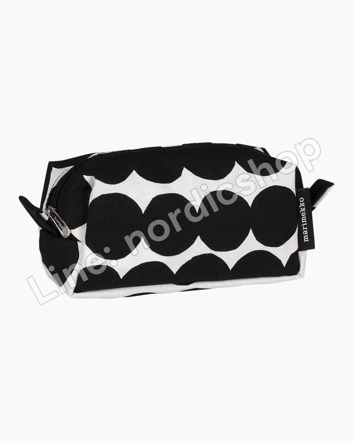 Marimekko Tiise Räsymatto 化妝包・白色、黑色(2)
