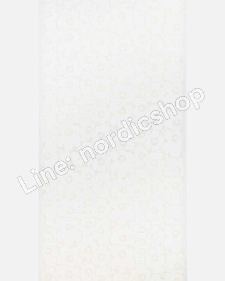 Marimekko Pieni Unikko 棉布・白色