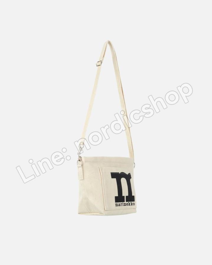 Marimekko Mono Mini Crossbody Solid 肩背包・原棉色(2)