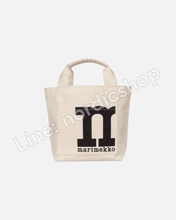 Marimekko Mono Mini Tote Solid 包包・原棉色