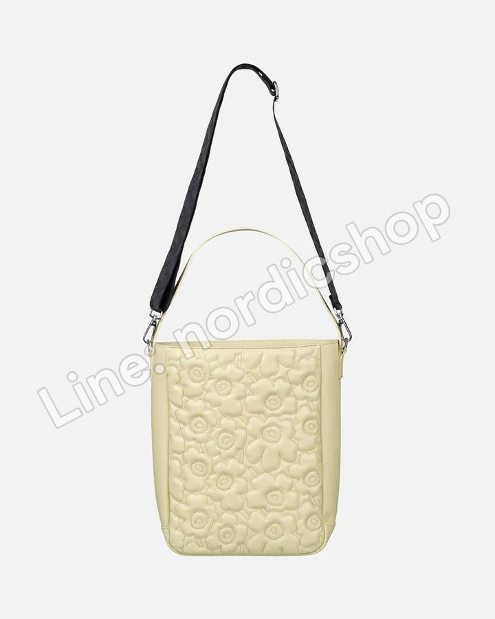 Marimekko Gratha Tote Unikko 肩背包・米色(4)