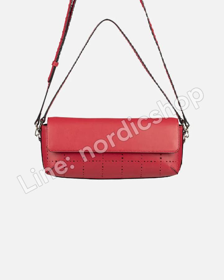 Marimekko Imprint Clutch Tiiliskivi 肩背包・紅色