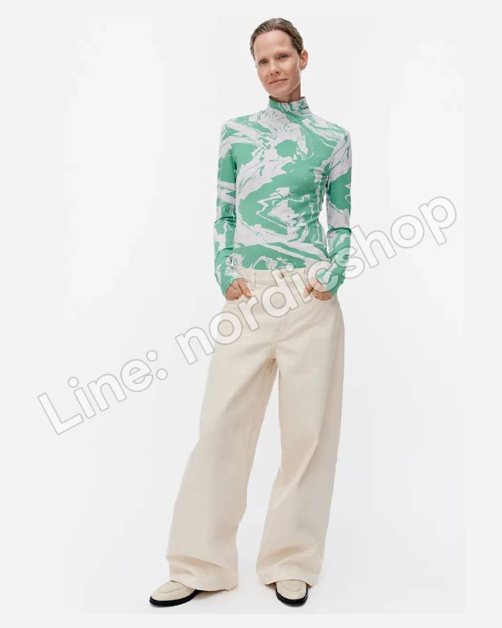 Marimekko Maridenim Loose 牛仔褲・原色